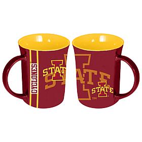 Officially Licensed College Team Spirit 15oz Ceramic Mug 2-pack Iowa