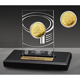 Officially Licensed Colorado 3x Stanley Cup Champs Acrylic Gold Coin