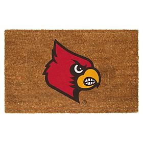 Officially Licensed Colored Logo Door Mat - Louisville