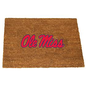 Officially Licensed Colored Logo Door Mat - Mississippi