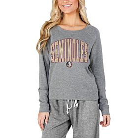 Officially Licensed Concepts Sport Ladies' Long Sleeve Knit Top - FSU