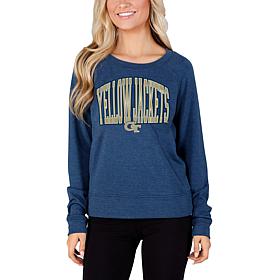 Officially Licensed Concepts Sport Ladies Long Sleeve Top-Georgia Tech