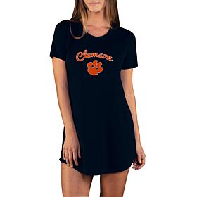 Officially Licensed Concepts Sport Marathon Ladies Nightshirt- Clemson