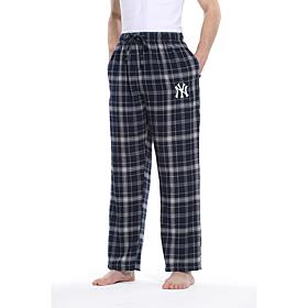 Officially Licensed Men's Plaid Flannel Pant by Concepts Sport-Yankees