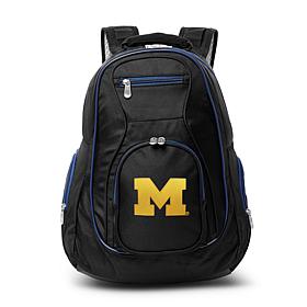 Officially Licensed Michigan Wolverines 19" Premium Laptop Backpack