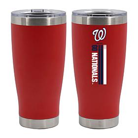 Officially Licensed MLB 20 oz. Stainless Steel Tumbler - Nationals