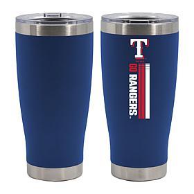 Officially Licensed MLB 20 oz. Stainless Steel Tumbler - Rangers