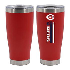 Officially Licensed MLB 20 oz. Stainless Steel Tumbler - Reds 