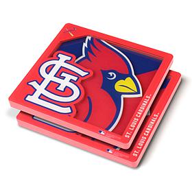 Officially Licensed MLB 3D Logo Series Coaster - St. Louis Cardinals