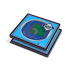 Officially Licensed MLB 3D StadiumViews Coasters - Tampa Bay Rays