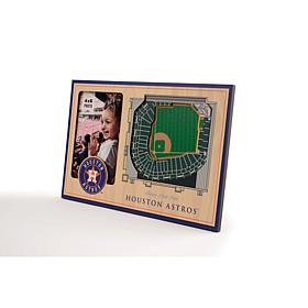 Officially Licensed MLB 3D StadiumViews Frame - Houston Astros