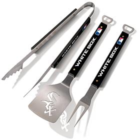 Officially Licensed MLB 3pc Spirit Series BBQ Set - Chicago White Sox