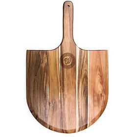 Officially Licensed MLB Acacia Pizza Peel Serving Paddle - Nationals