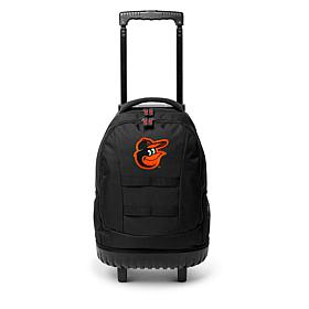 Officially Licensed MLB Baltimore Orioles 18" Premium Wheeled Tool Bag