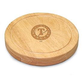 Officially Licensed MLB Cheese Cutting Board & Tools Set - Rangers