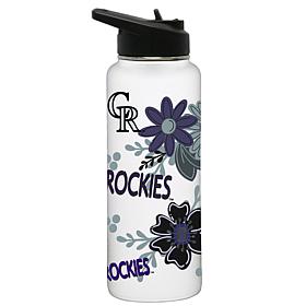 Officially-Licensed MLB Colorado Rockies 34oz Stainless Steel Tumbler