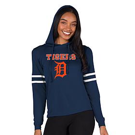 Officially Licensed MLB Concept Sport Tigers Ladies' Hooded Top  