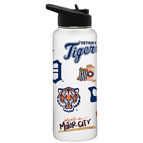Officially-Licensed MLB Detroit Tigers 34oz Stainless Steel Tumbler