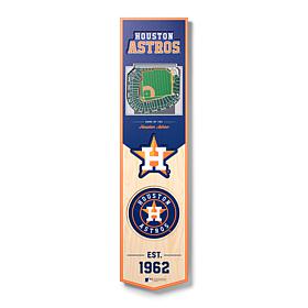 Officially Licensed MLB Houston Astros 3D Stadium Banner