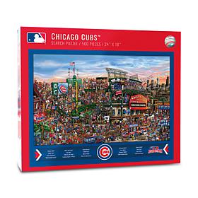 Officially Licensed MLB Joe Journeyman Jigsaw Puzzle - Chicago Cubs