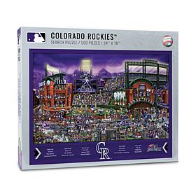 Officially Licensed MLB Joe Journeyman Puzzle - Colorado Rockies