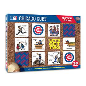 Officially Licensed MLB Licensed Memory Match Game - Chicago Cubs