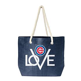 Officially Licensed MLB Love Tote - Chicago Cubs
