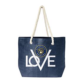 Officially Licensed MLB Love Tote - Milwaukee Brewers
