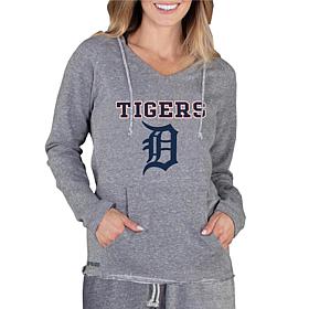 Officially Licensed MLB Mainstream Ladies L/S Hooded Top - Tigers