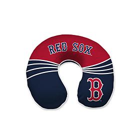 Officially Licensed MLB Memory Foam U-Neck Travel Pillow - Red Sox
