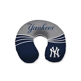 Officially Licensed MLB Memory Foam U-Neck Travel Pillow - Yankees 