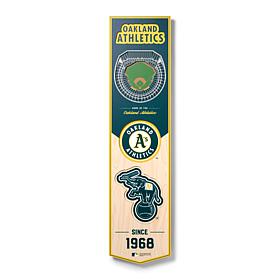 Officially Licensed MLB Oakland Athletics 3D Stadium Banner