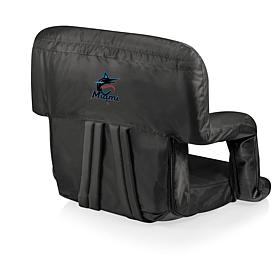 Officially Licensed MLB Portable Reclining Stadium Seat - Marlins