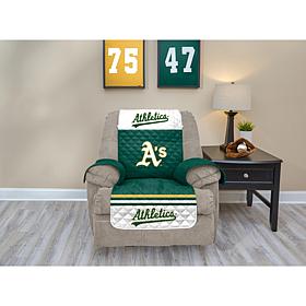 Officially Licensed MLB  Recliner Furniture Protector - Athletics