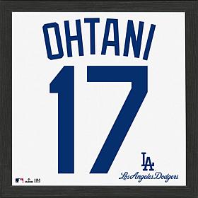 Officially Licensed MLB Shohei Ohtani IMPACT Jersey Frame - LA Dodgers