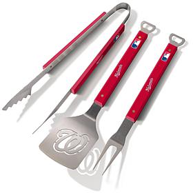 Officially Licensed MLB  Spirit Series 3-Piece BBQ Set - Nationals