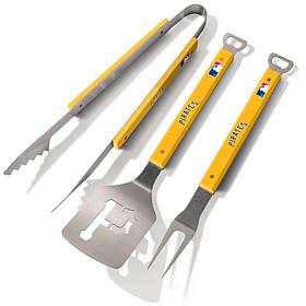 Officially Licensed MLB  Spirit Series 3-Piece BBQ Set - Pirates