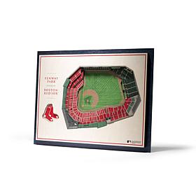 Officially Licensed MLB StadiumView 3D Wall Art - Boston Red Sox