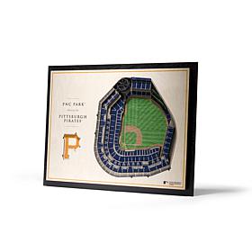 Officially Licensed MLB StadiumViews 3D Wall Art - Pittsburgh Pirates
