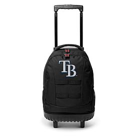 Officially Licensed MLB Tampa Bay Rays 18" Premium Wheeled Tool Bag