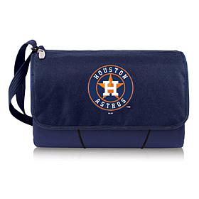 Officially Licensed MLB Tote Outdoor Picnic Blanket - Houston Astros