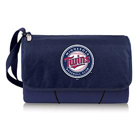 Officially Licensed MLB Tote Outdoor Picnic Blanket - Minnesota Twins