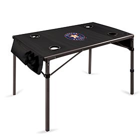 Officially Licensed MLB Travel Portable Folding Table-  Houston