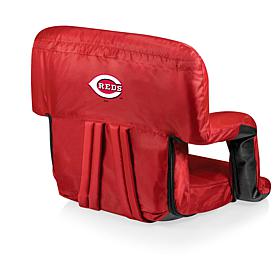 Officially Licensed MLB Ventura Portable Reclining Stadium Seat - Reds