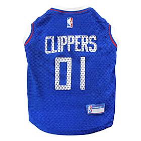 Officially Licensed NBA PetsFirst LA Clippers Basketball Mesh Jersey