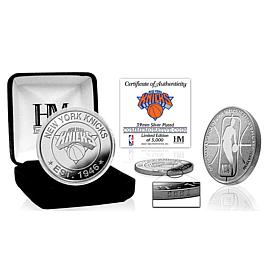 Officially Licensed NBA Silver Mint Coin - New York Knicks