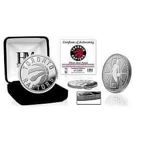 Officially Licensed NBA Silver Mint Coin - Toronto Raptors