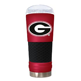 Officially Licensed NCAA 24oz Team Color Draft Tumbler - Georgia 
