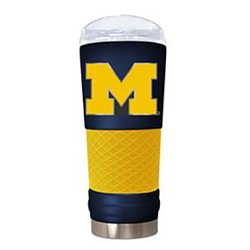 Officially Licensed NCAA 24oz Team Color Draft Tumbler - U of Michigan