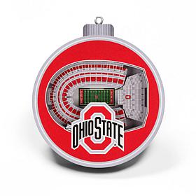 Officially Licensed NCAA 3D StadiumView Ornament 2-pack - Ohio State